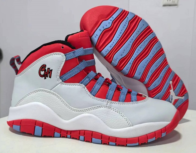 Air Jordan 10 Retro X 2024 City Pack Chicago [Cheap Jordans Shoes 10 10]